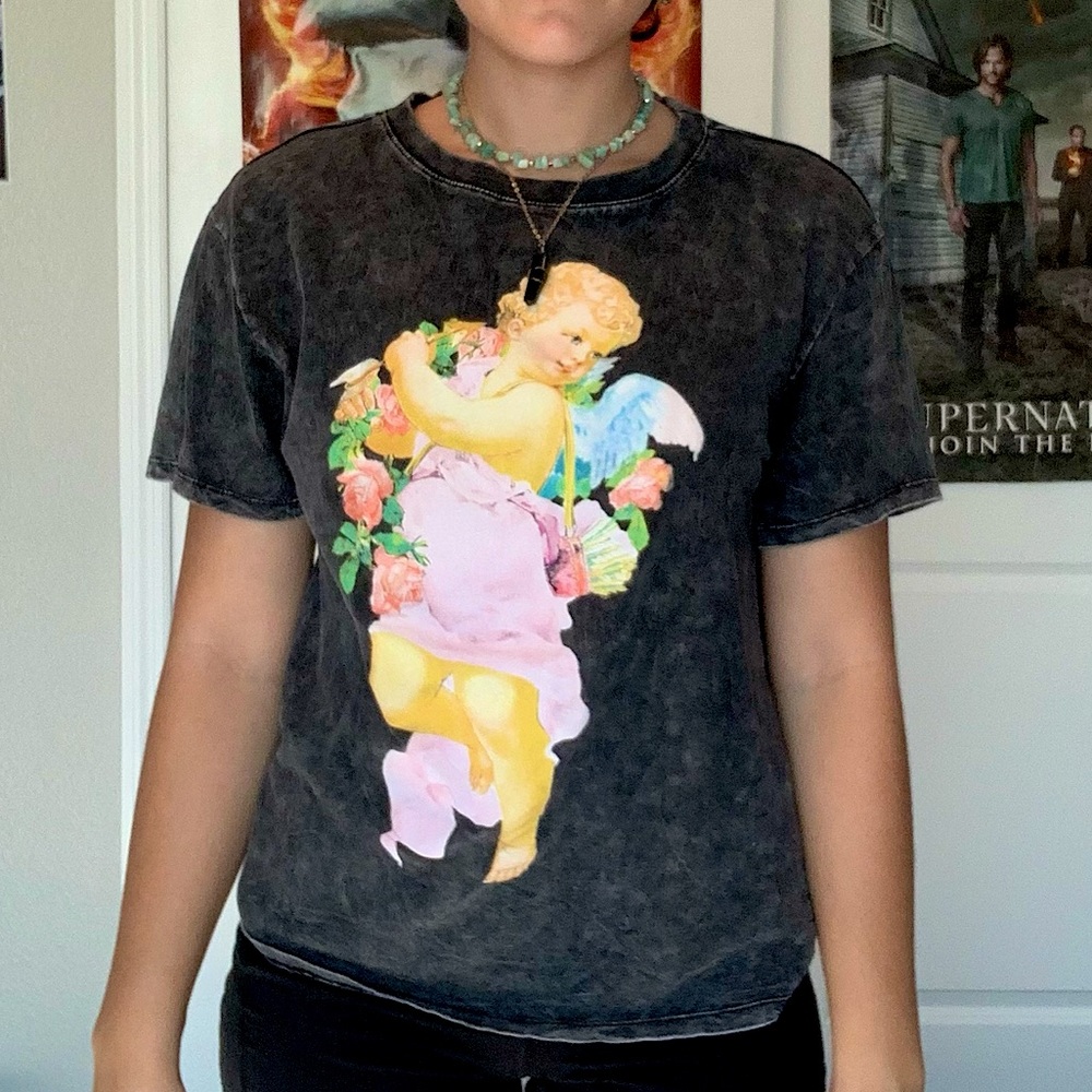 Youth in Revolt angel cherub t-shirt size medium